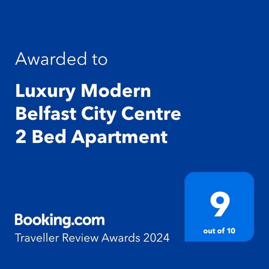 Aqua Dreams - Serviced Luxury Modern Belfast City Centre 2 Bed Apartment Eksteriør bilde